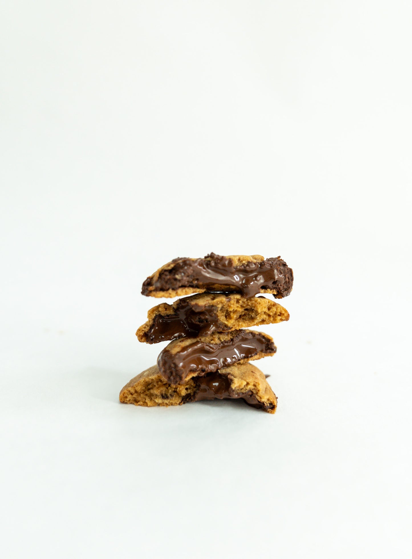 Sachet de mini cookies au coeur coulant