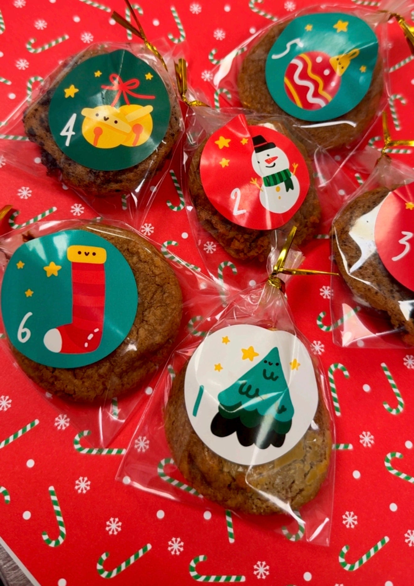 Calendrier de l'avent Cookies
