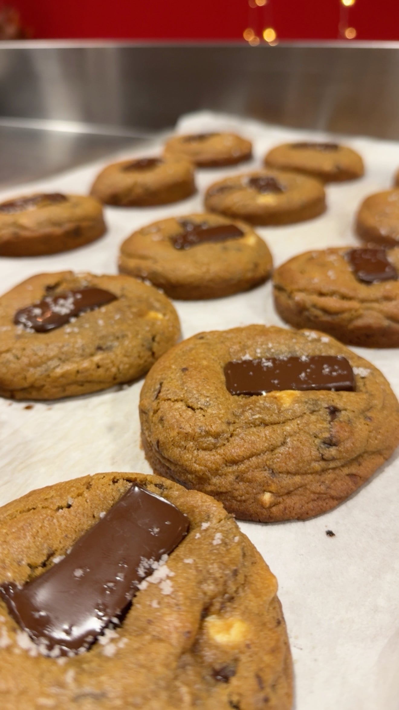 Cookie Chocolat Noir et Fleur de Sel