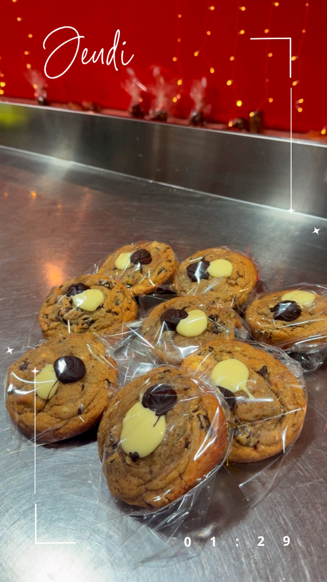 Cookie Thérapie - Chocolat Blanc et Noir