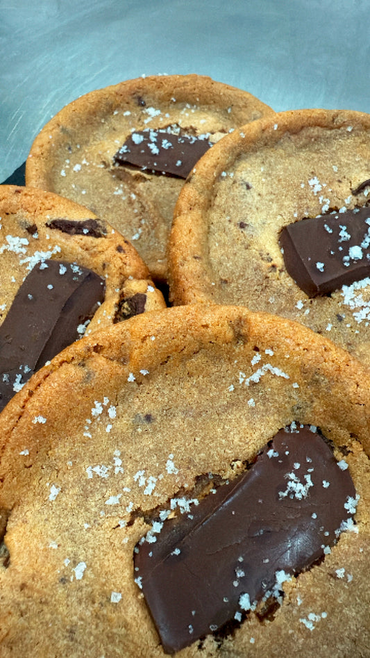 Cookie Chocolat Noir et Fleur de Sel
