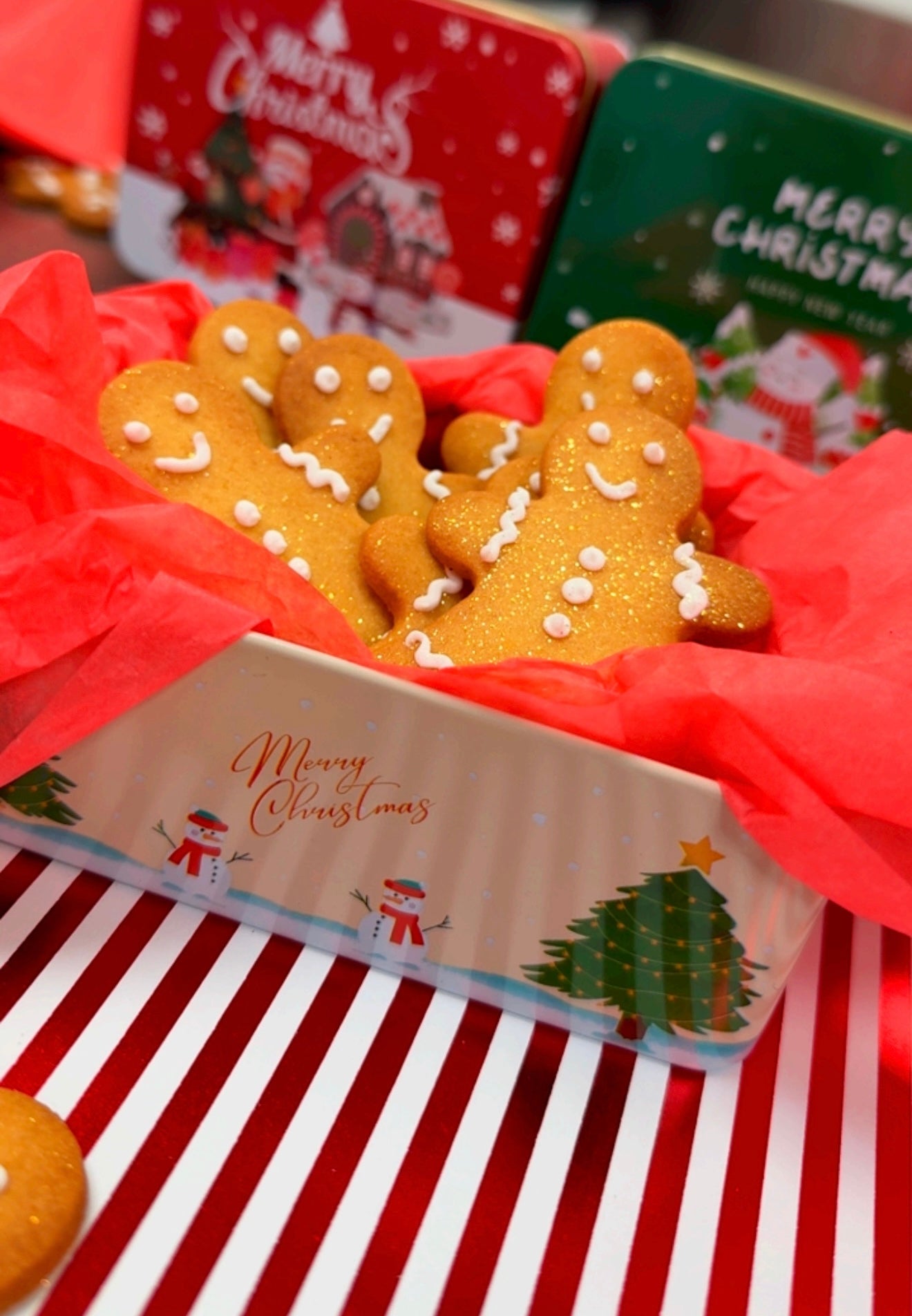 Coffret biscuits Noël