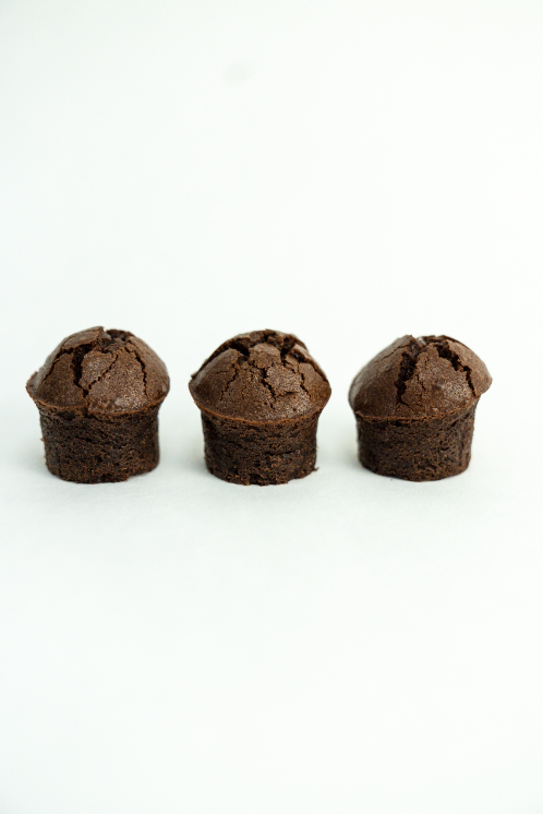 Sachet de mini brownies au chocolat