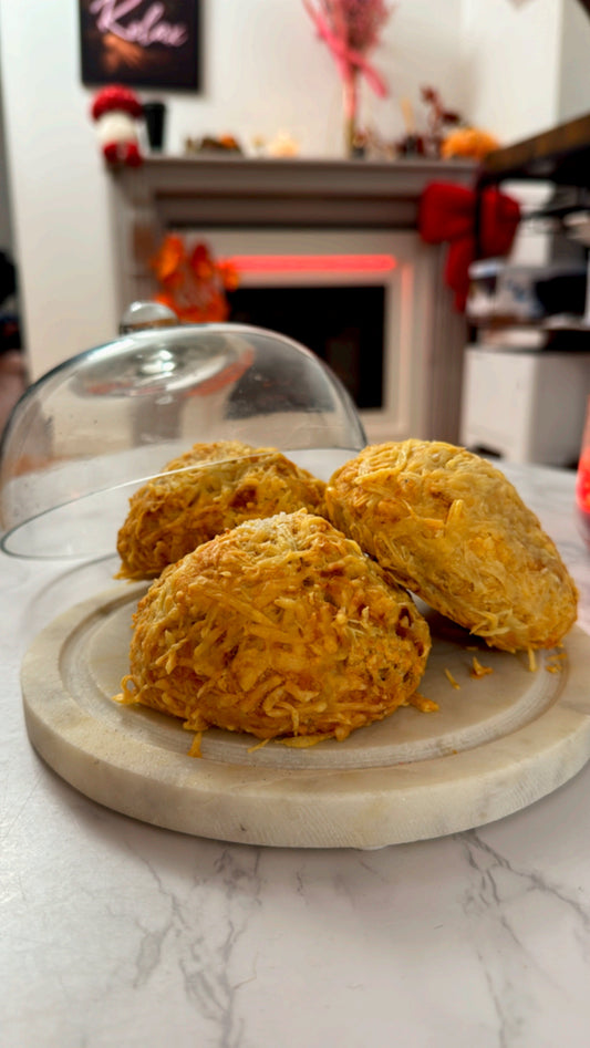 Cookies salés au fromage emmental et oignons confit- 150GR